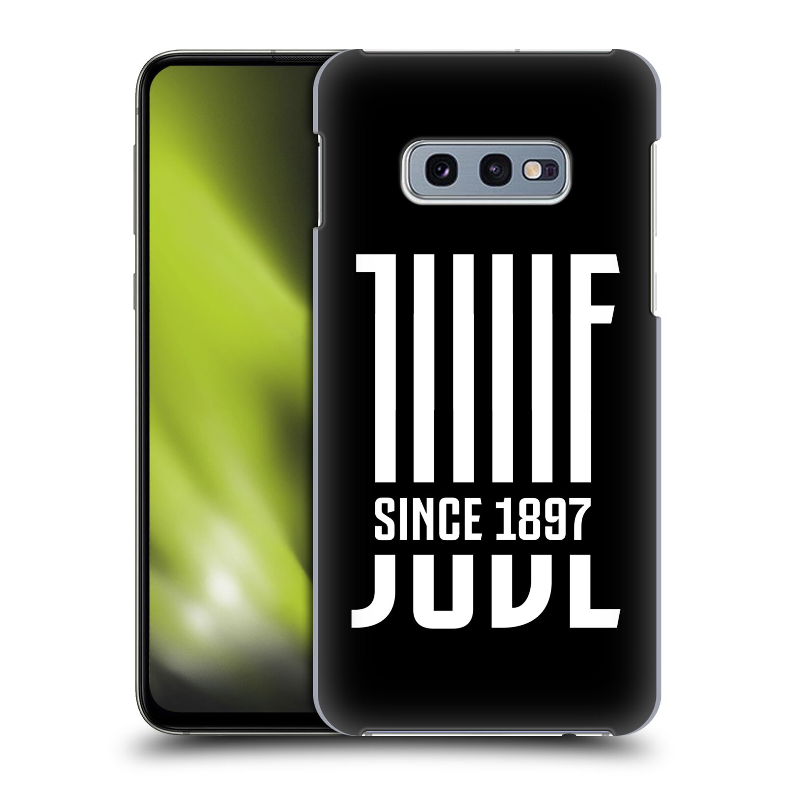 Pouzdro na mobil Samsung Galaxy S10e - HEAD CASE - Fotbalový klub Juventus FC černý JUVE bílá