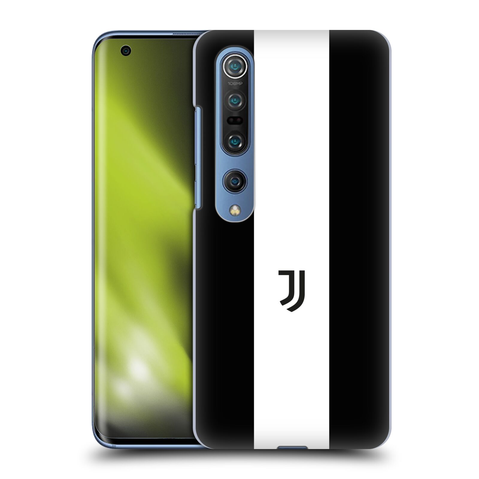 HEAD CASE plastový obal na mobil Xiaomi Mi 10 Fotbalový klub Juventus FC pruhy znak černá a bílá