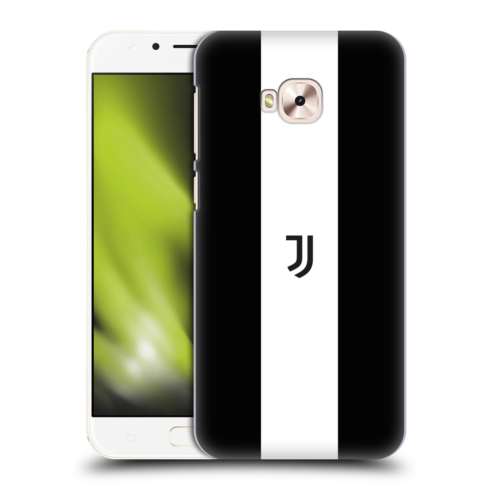 HEAD CASE plastový obal na mobil Asus Zenfone 4 Selfie Pro ZD552KL Fotbalový klub Juventus FC pruhy znak černá a bílá