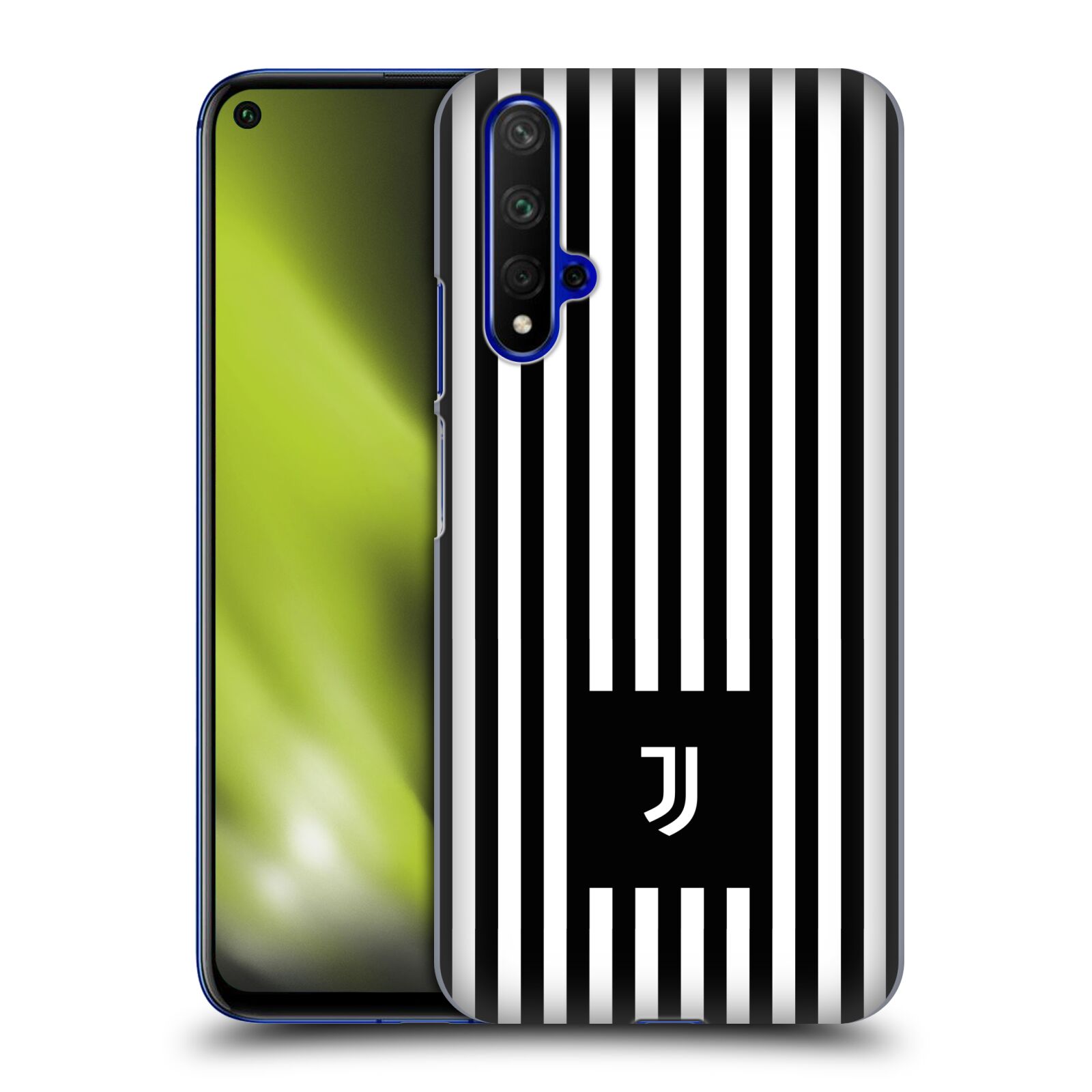 Pouzdro na mobil Honor 20 - HEAD CASE - Fotbalový klub Juventus FC černobílé pruhy znak