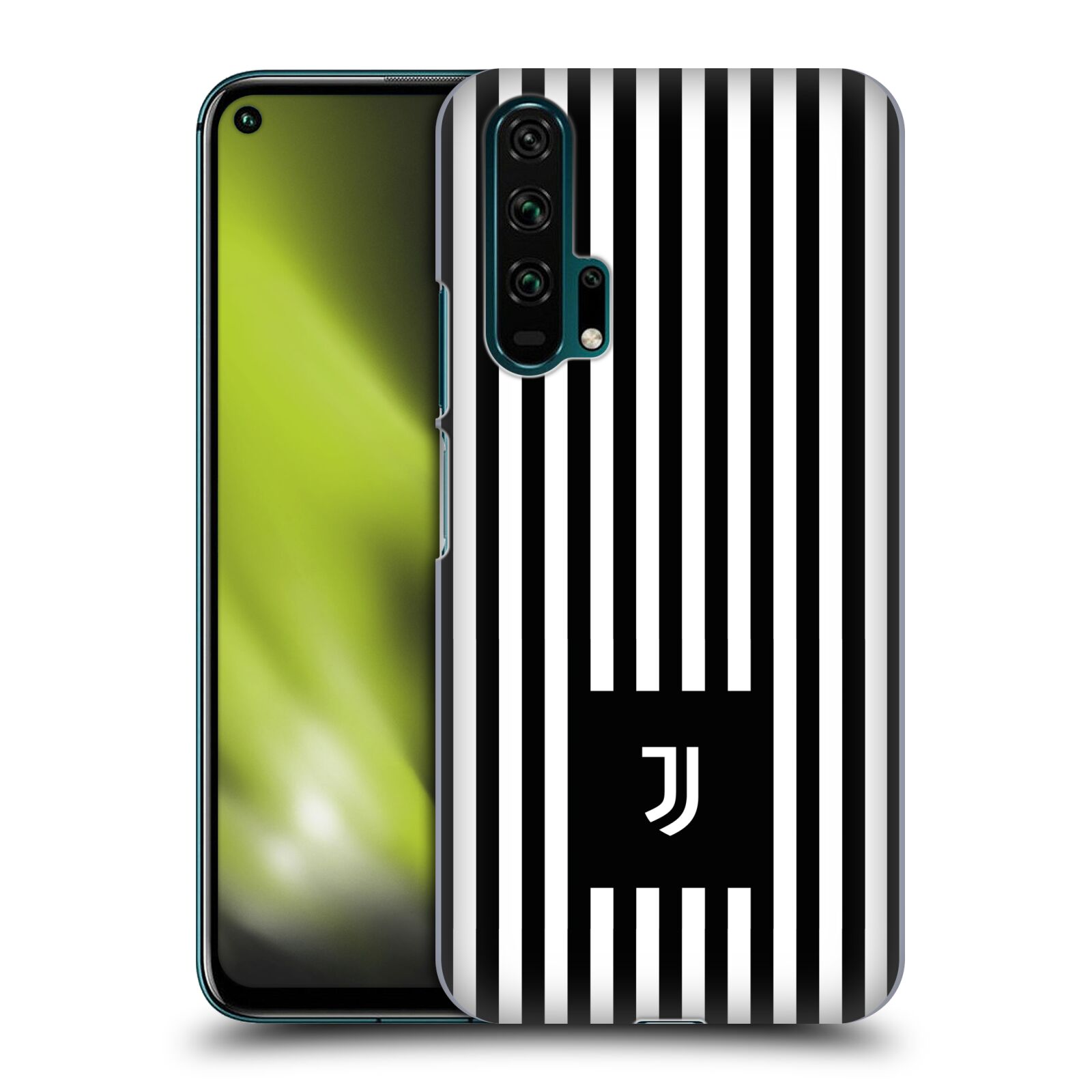 Pouzdro na mobil Honor 20 PRO - HEAD CASE - Fotbalový klub Juventus FC černobílé pruhy znak
