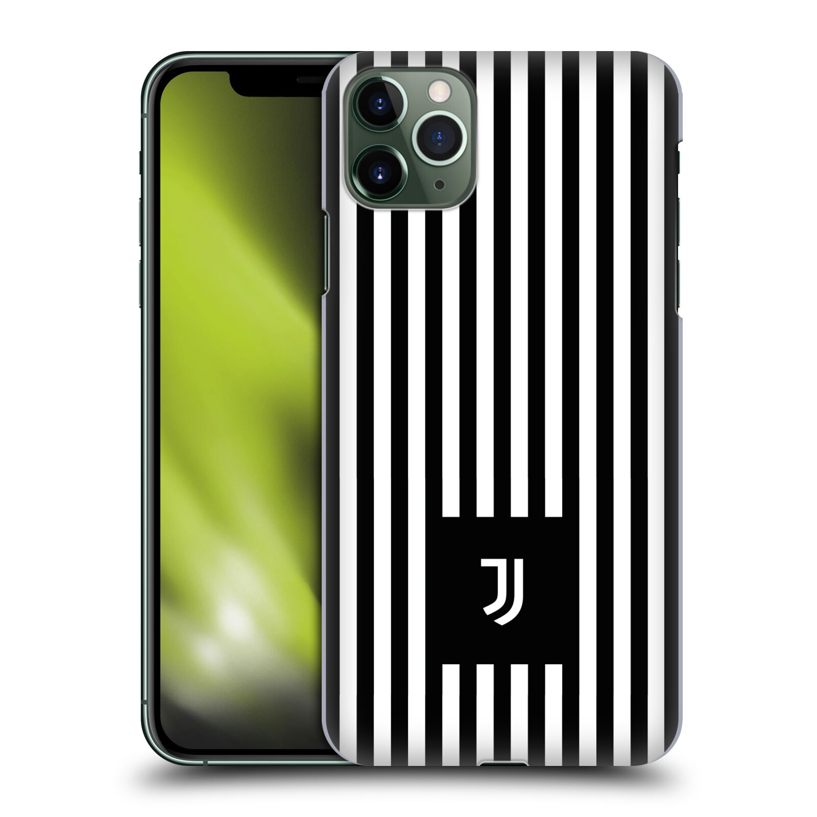 Pouzdro na mobil Apple Iphone 11 PRO MAX - HEAD CASE - Fotbalový klub Juventus FC černobílé pruhy znak