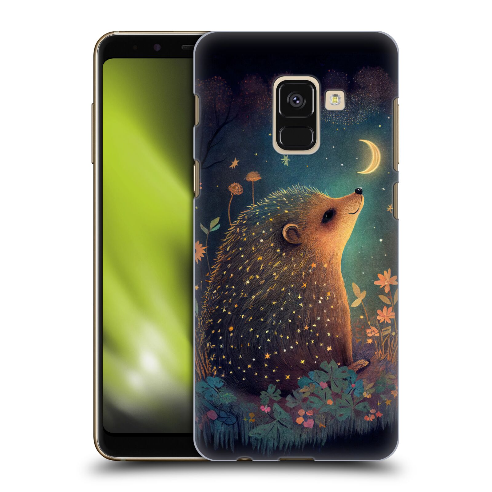 Obal na mobil Samsung Galaxy A8+ 2018, A8 PLUS 2018 - HEAD CASE - JK Stewart malý ježeček