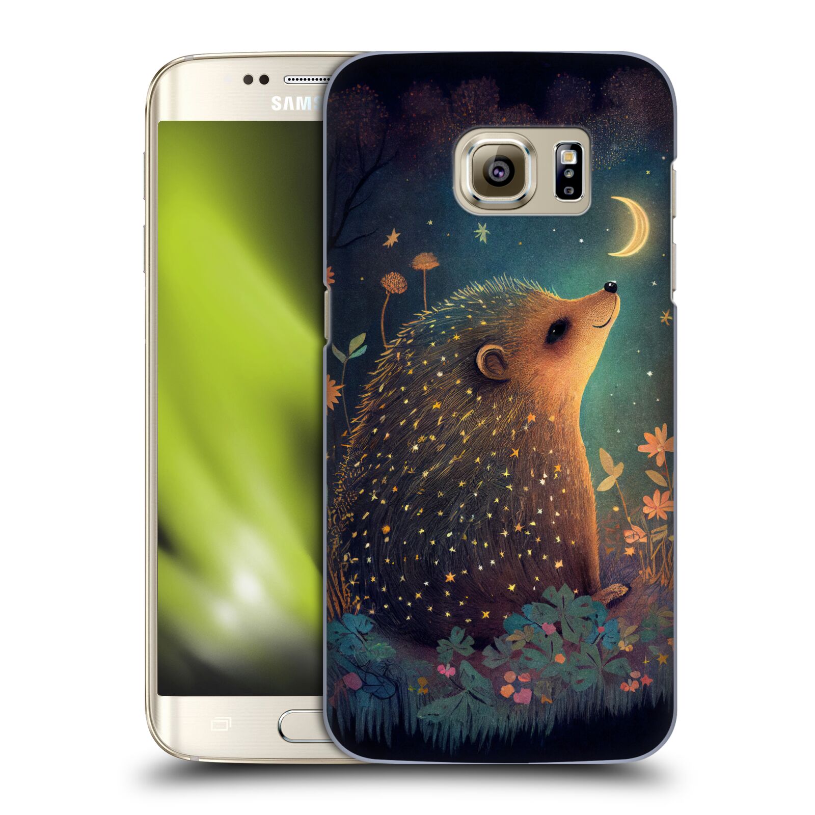 Obal na mobil Samsung Galaxy S7 EDGE - HEAD CASE - JK Stewart malý ježeček