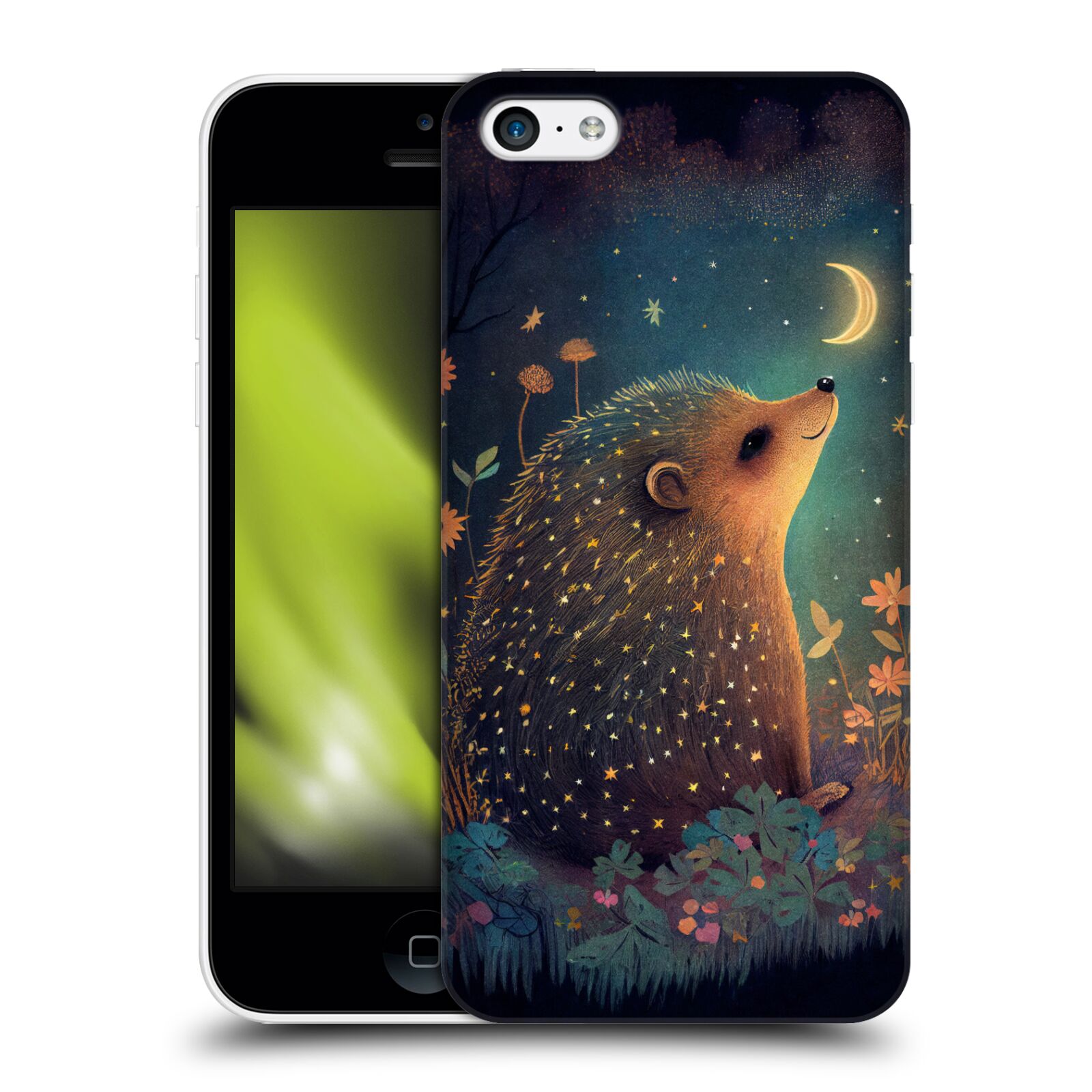Obal na mobil Apple Iphone 5C - HEAD CASE - JK Stewart malý ježeček