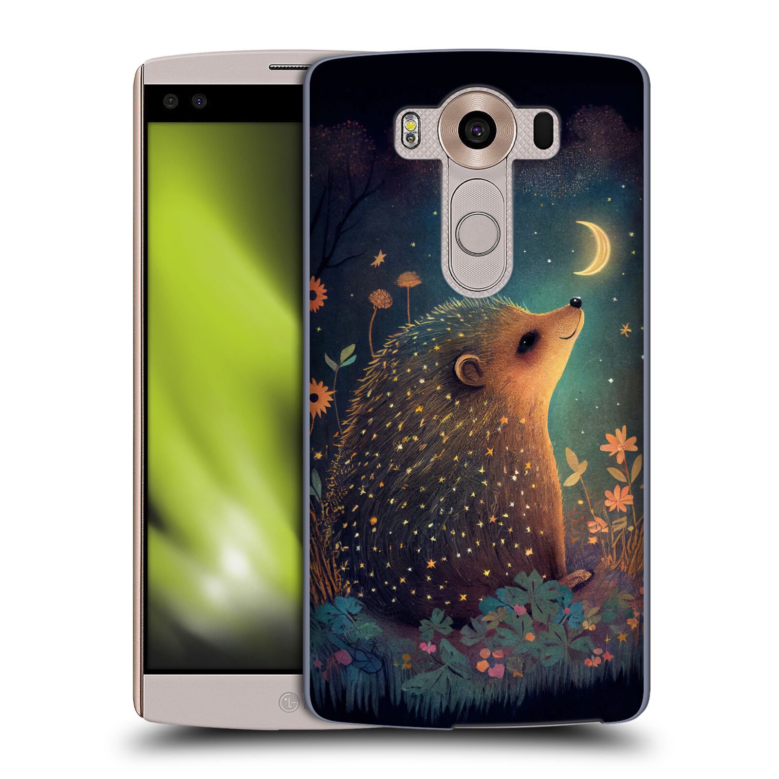 Obal na mobil LG V10 - HEAD CASE - JK Stewart malý ježeček