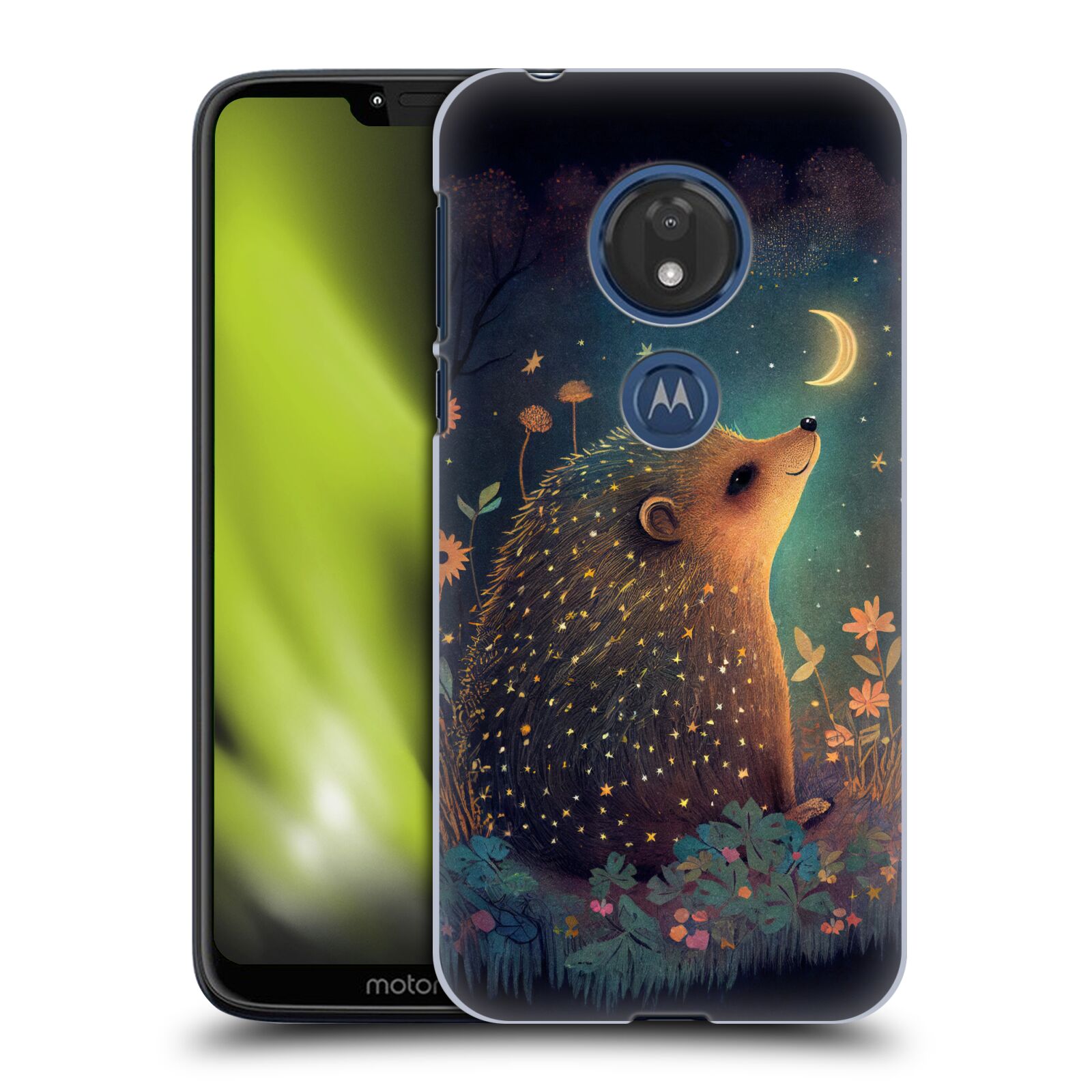 Obal na mobil Motorola Moto G7 Play - HEAD CASE - JK Stewart malý ježeček