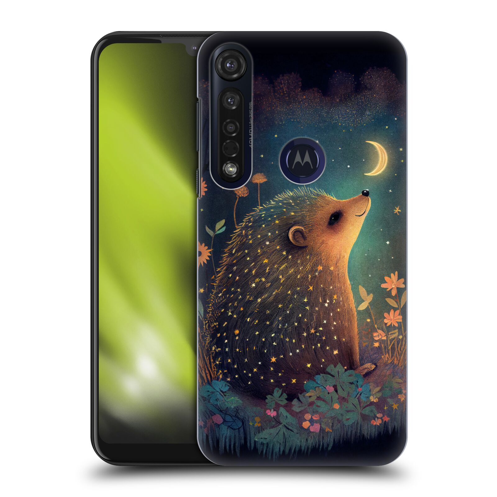 Obal na mobil Motorola Moto G8 PLUS - HEAD CASE - JK Stewart malý ježeček