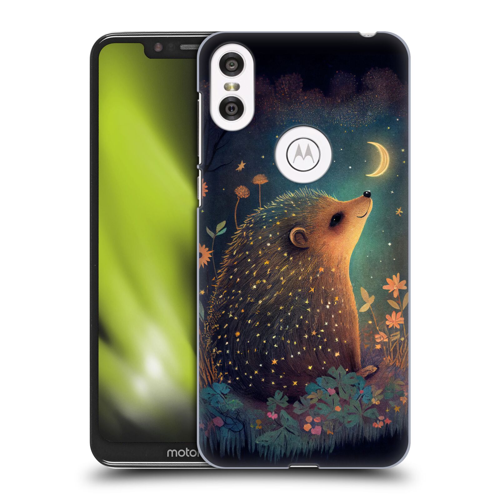 Obal na mobil Motorola Moto ONE - HEAD CASE - JK Stewart malý ježeček