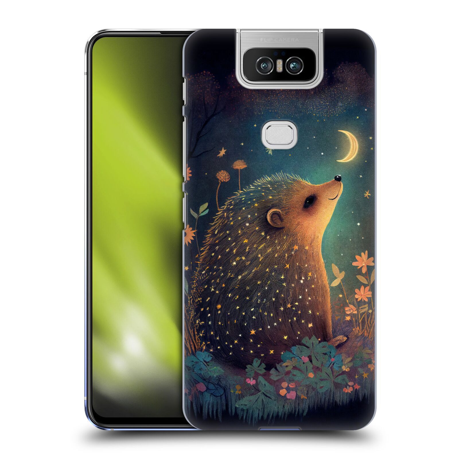 Obal na mobil ASUS Zenfone 6 ZS630KL - HEAD CASE - JK Stewart malý ježeček
