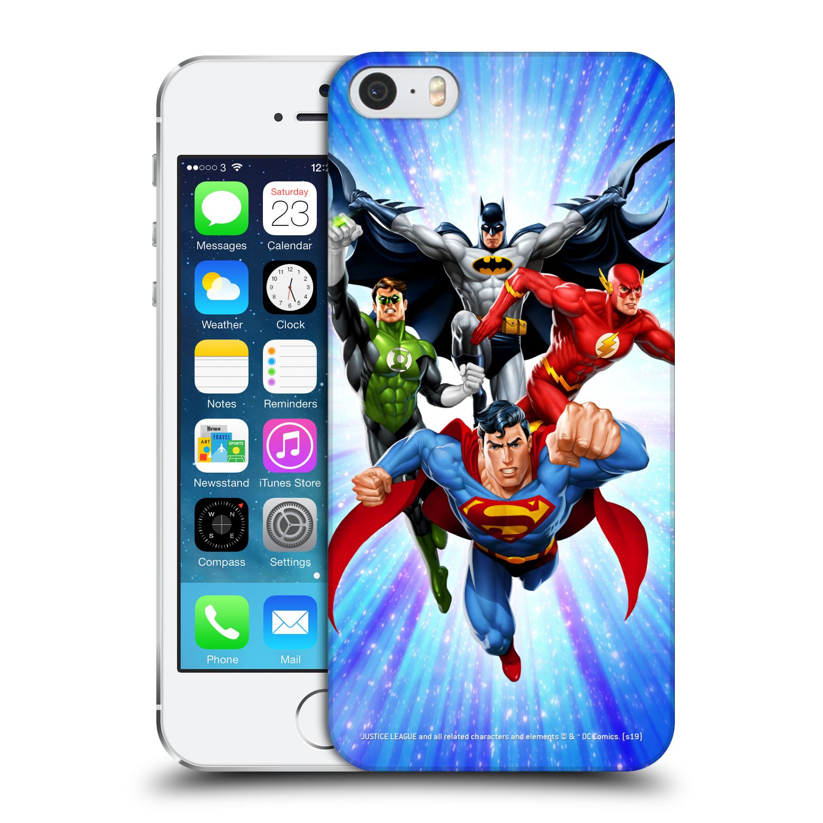 Zadní obal pro mobil Apple Iphone 5/5S/SE 2015 - HEAD CASE - Justice League - Hrdinové