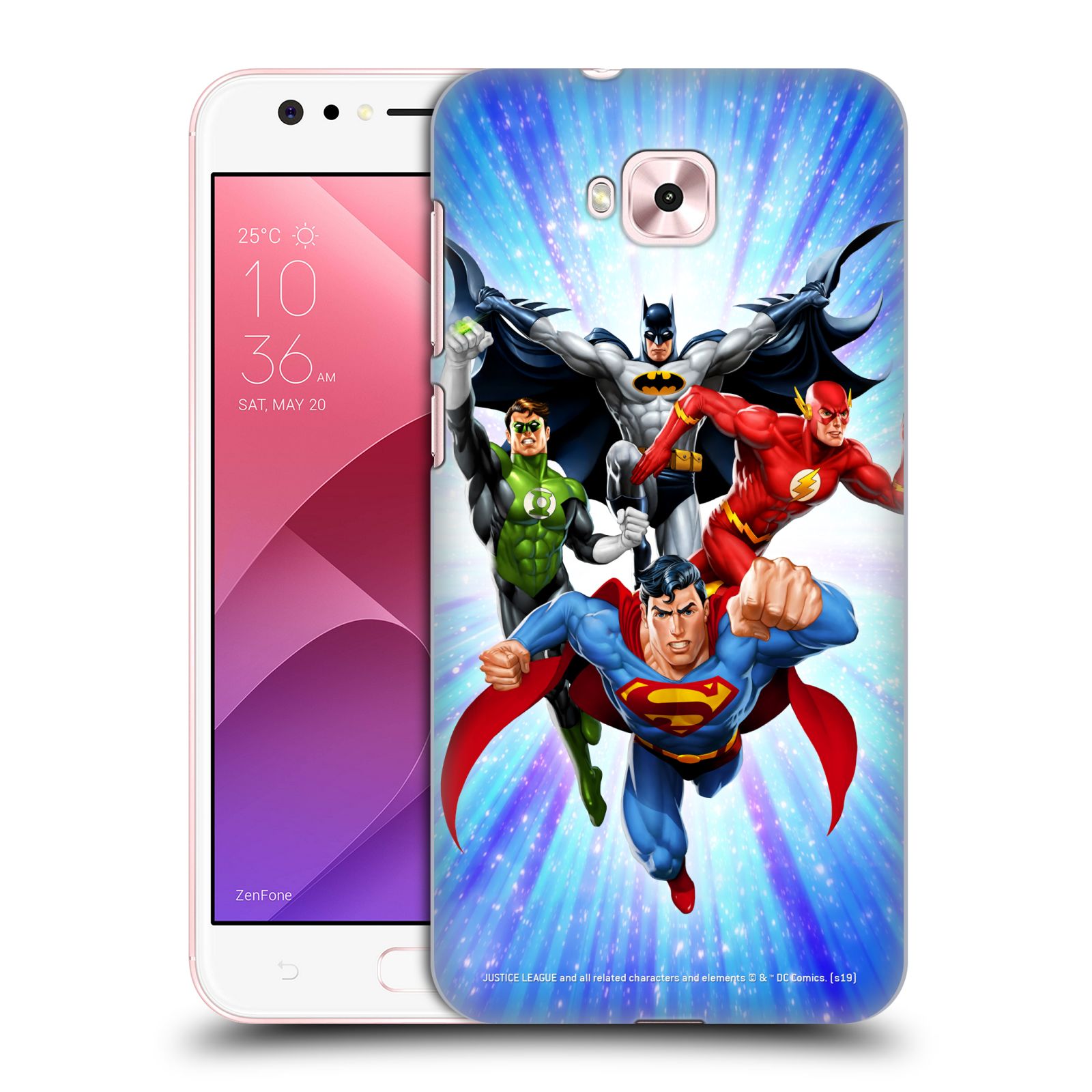 Zadní obal pro mobil Asus Zenfone 4 Selfie ZD553KL - HEAD CASE - Justice League - Hrdinové
