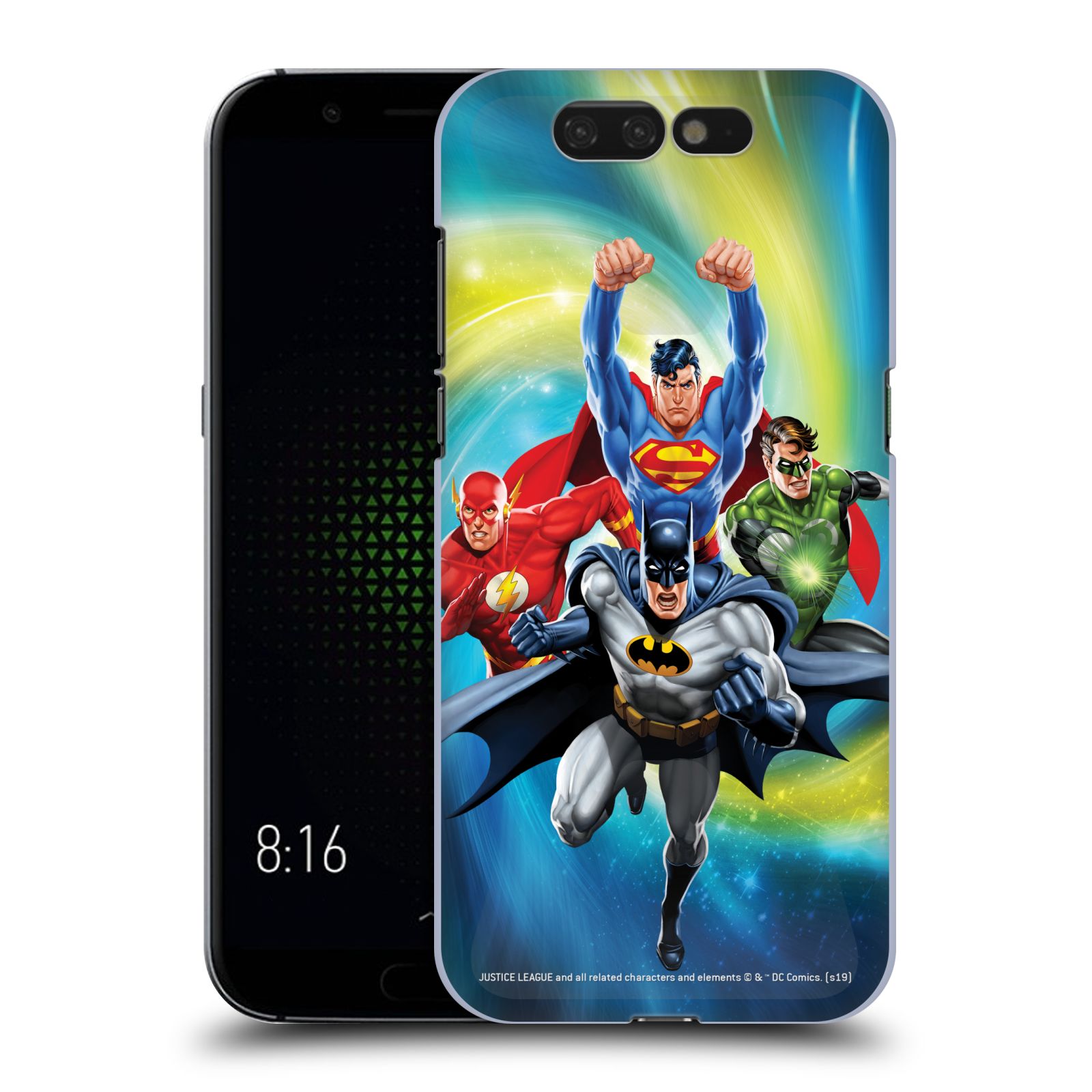 Pouzdro na mobil Xiaomi Black Shark - HEAD CASE - DC komix Liga Spravedlivých hrdinové Batman