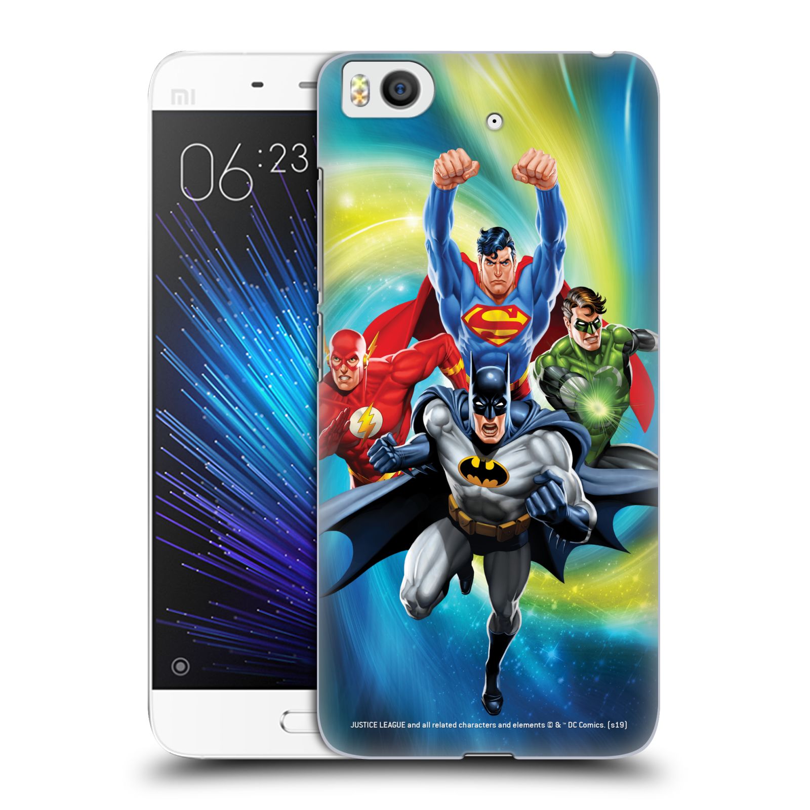 Pouzdro na mobil Xiaomi Mi5s - HEAD CASE - DC komix Liga Spravedlivých hrdinové Batman
