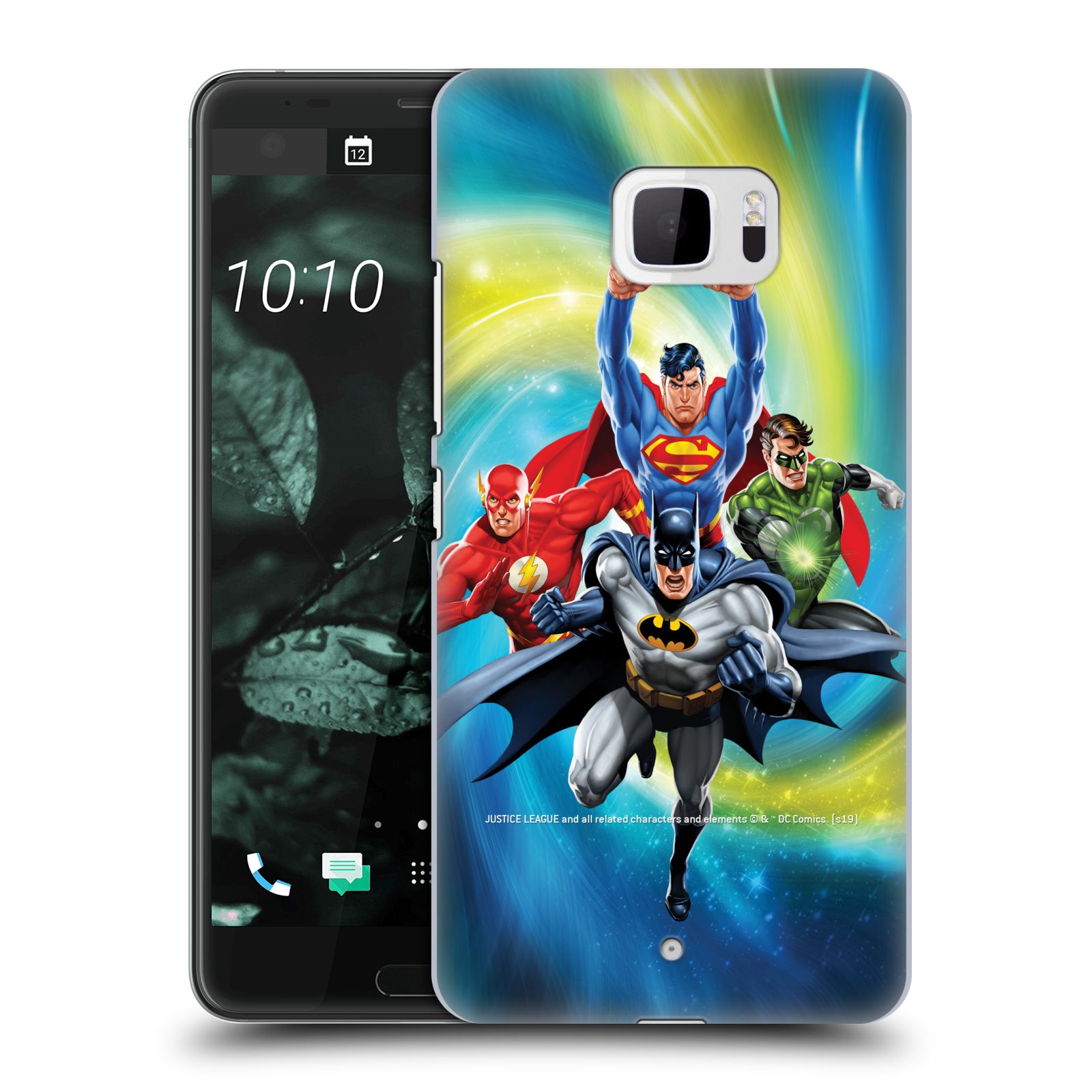 Pouzdro na mobil HTC U Ultra - HEAD CASE - DC komix Liga Spravedlivých hrdinové Batman