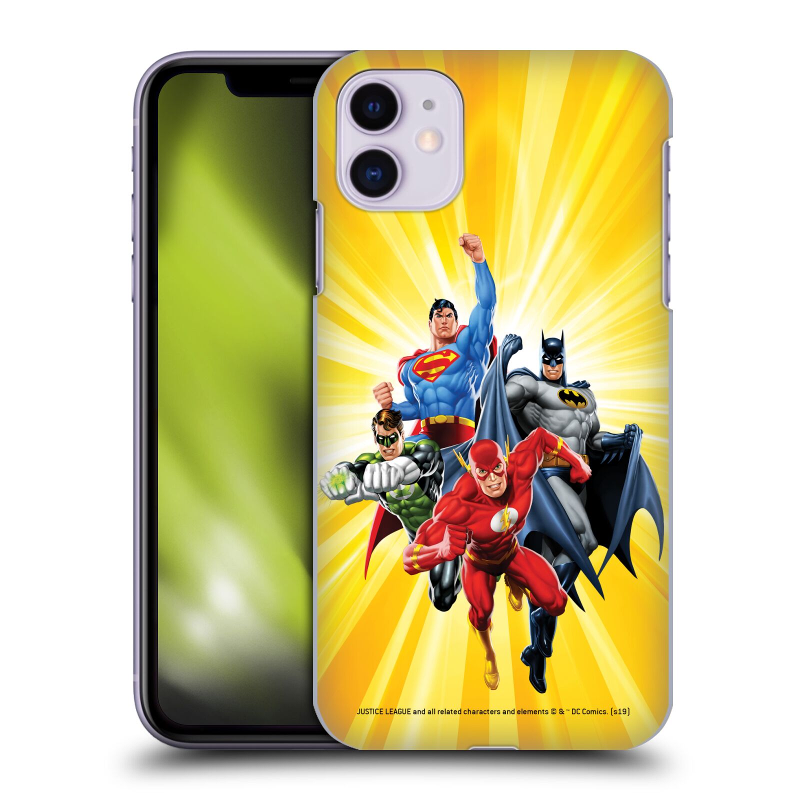 Pouzdro na mobil Apple Iphone 11 - HEAD CASE - DC komix Liga Spravedlivých hrdinové Flash