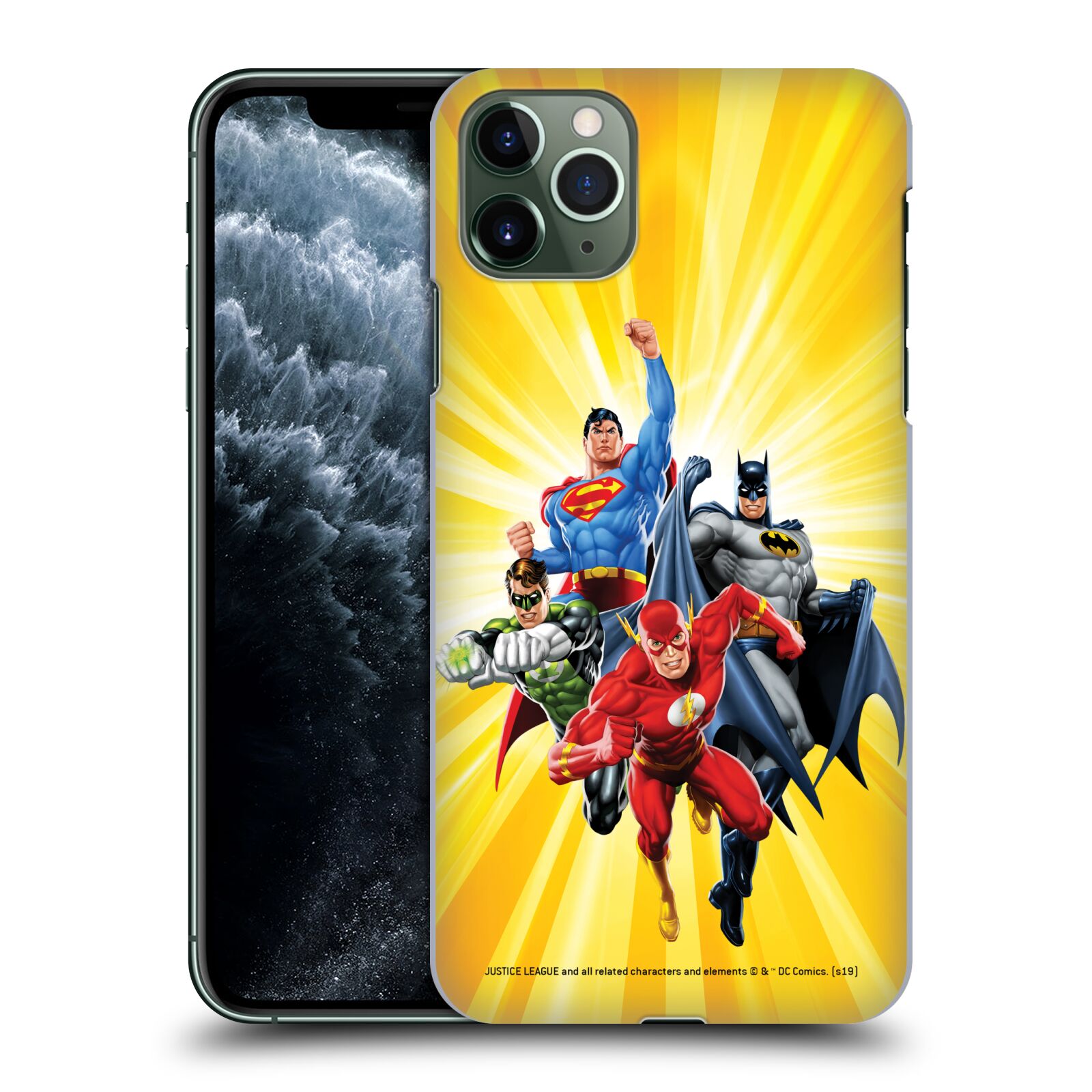 Pouzdro na mobil Apple Iphone 11 PRO MAX - HEAD CASE - DC komix Liga Spravedlivých hrdinové Flash