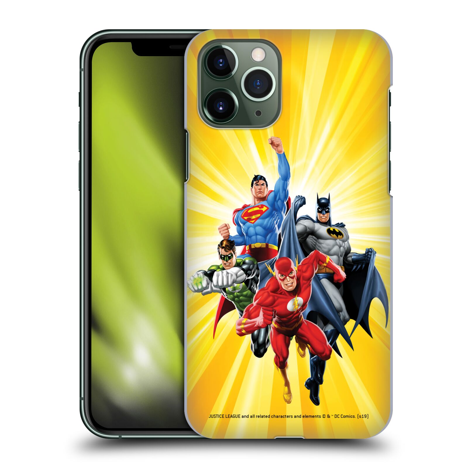 Pouzdro na mobil Apple Iphone 11 PRO - HEAD CASE - DC komix Liga Spravedlivých hrdinové Flash