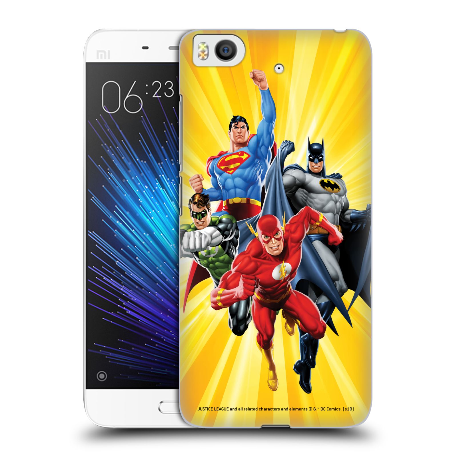 Pouzdro na mobil Xiaomi Mi5s - HEAD CASE - DC komix Liga Spravedlivých hrdinové Flash
