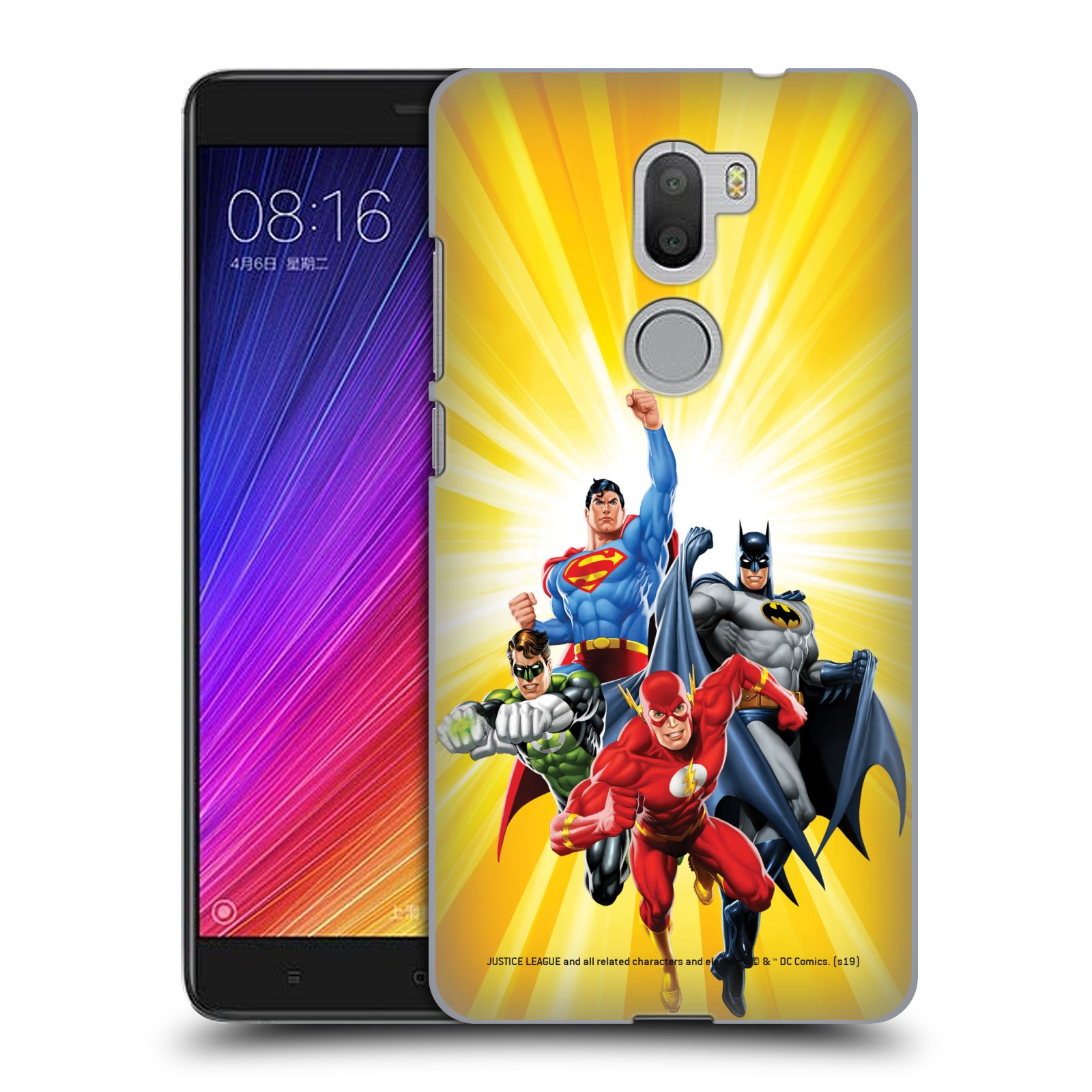 Pouzdro na mobil Xiaomi Mi5s PLUS - HEAD CASE - DC komix Liga Spravedlivých hrdinové Flash