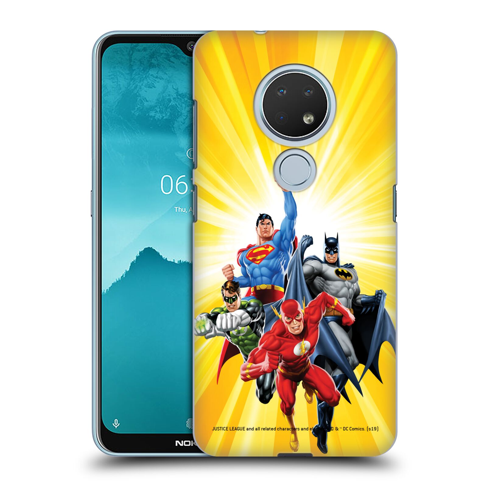 Pouzdro na mobil Nokia 6.2 - HEAD CASE - DC komix Liga Spravedlivých hrdinové Flash