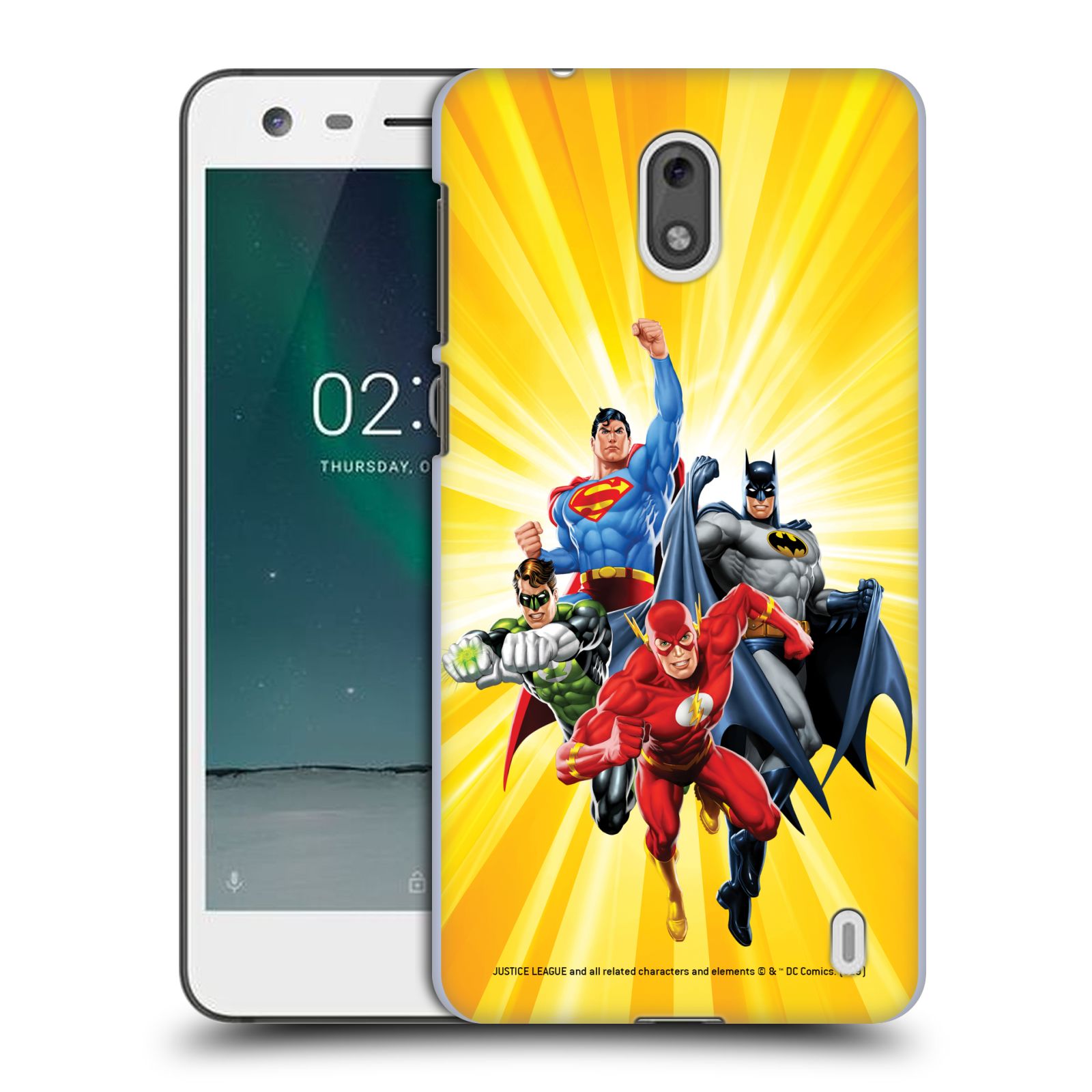 Pouzdro na mobil Nokia 2 - HEAD CASE - DC komix Liga Spravedlivých hrdinové Flash