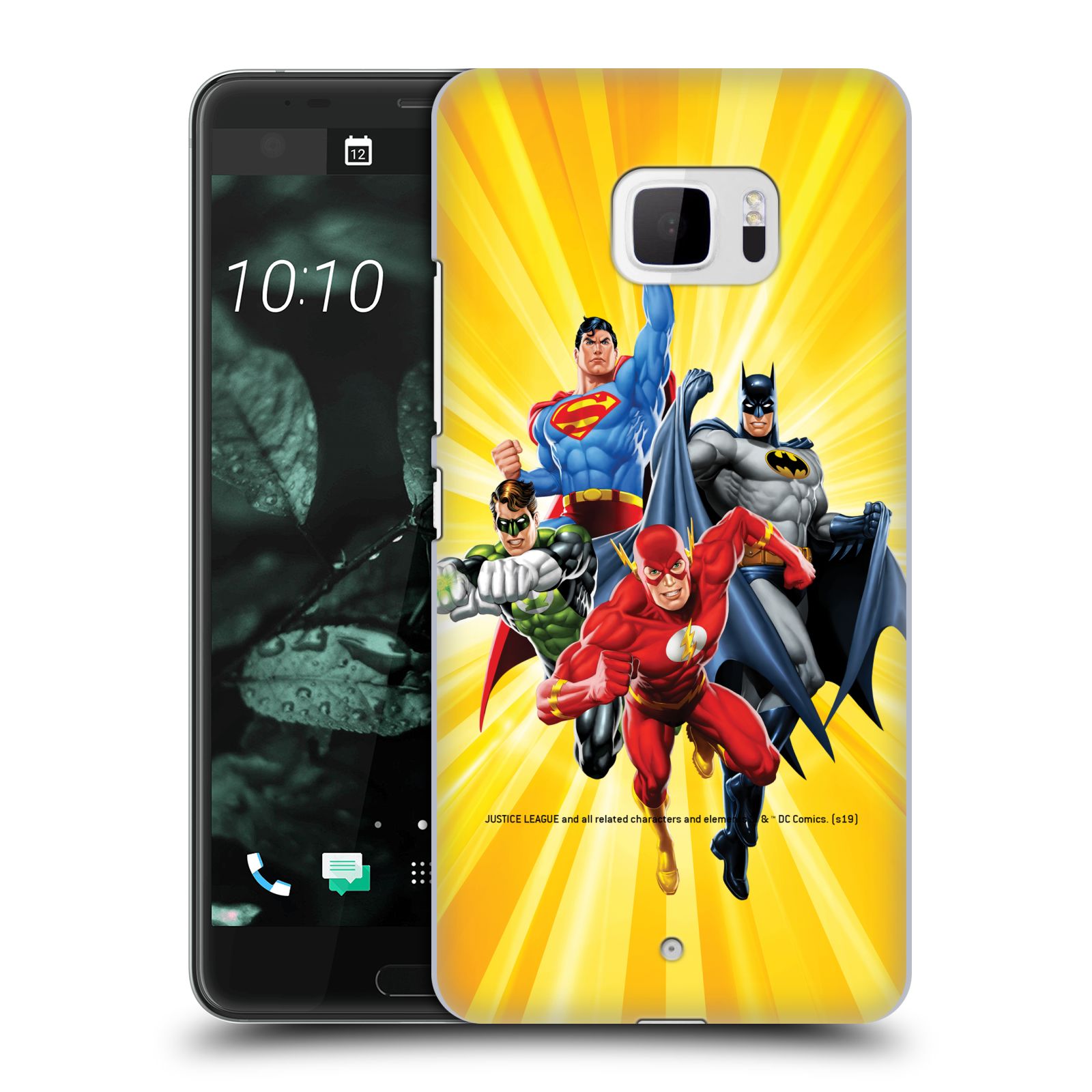 Pouzdro na mobil HTC U Ultra - HEAD CASE - DC komix Liga Spravedlivých hrdinové Flash