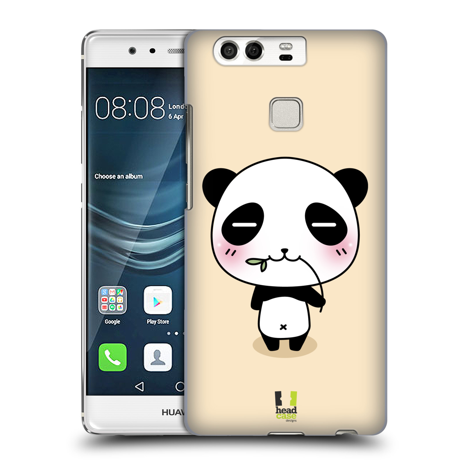 HEAD CASE plastový obal na mobil Huawei P9 / P9 DUAL SIM vzor Roztomilá panda krémová