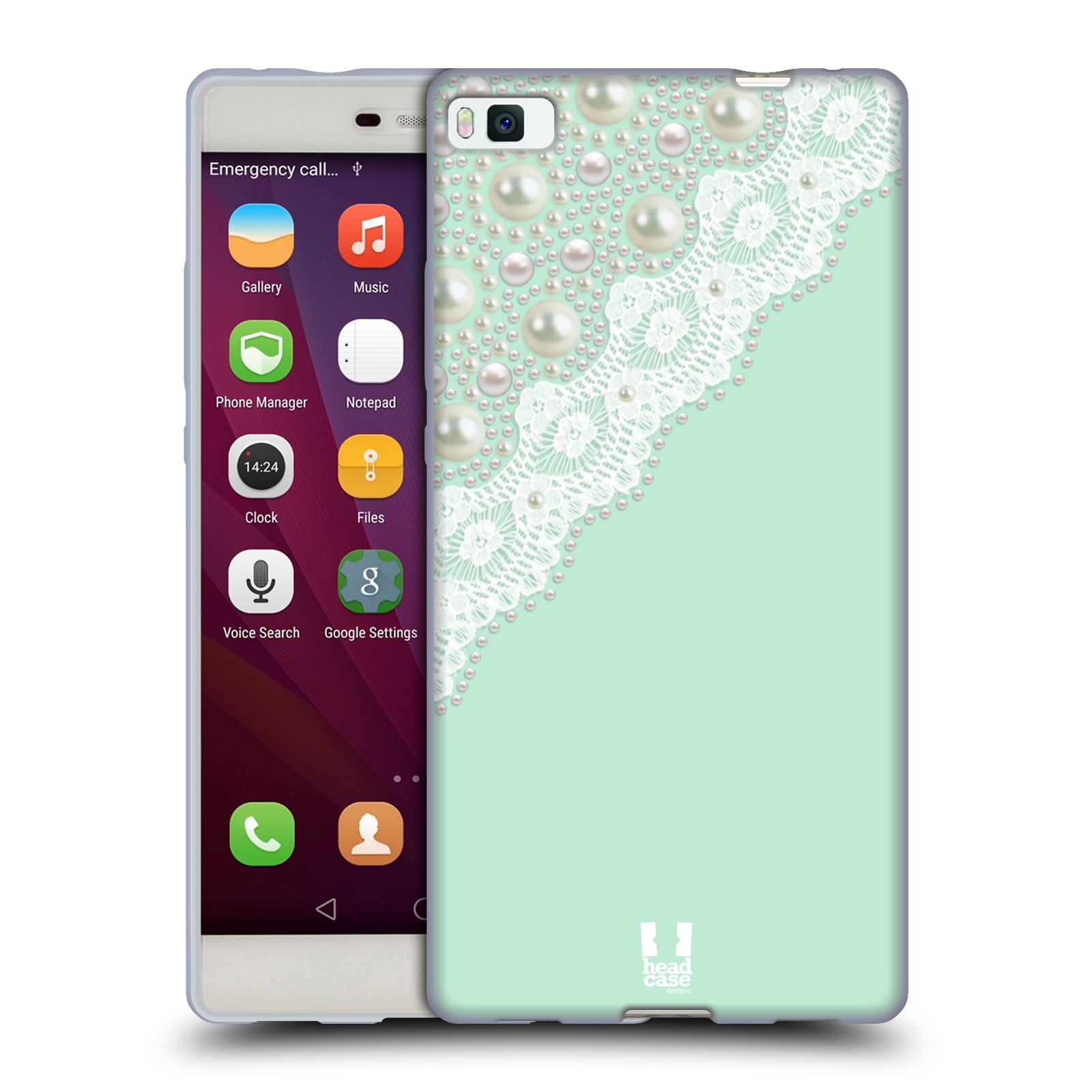 HEAD CASE DESIGNS BAND UND PERLEN SOFT GEL HÜLLE FÜR HUAWEI HANDYS - Bild 7 von 9