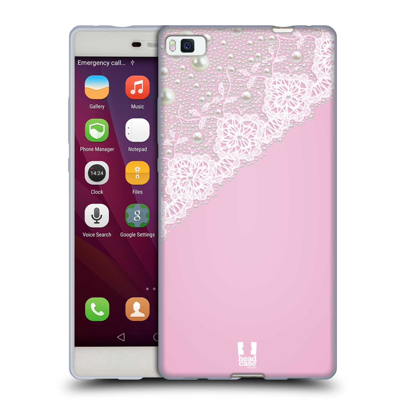 HEAD CASE DESIGNS BAND UND PERLEN SOFT GEL HÜLLE FÜR HUAWEI HANDYS - Bild 9 von 9