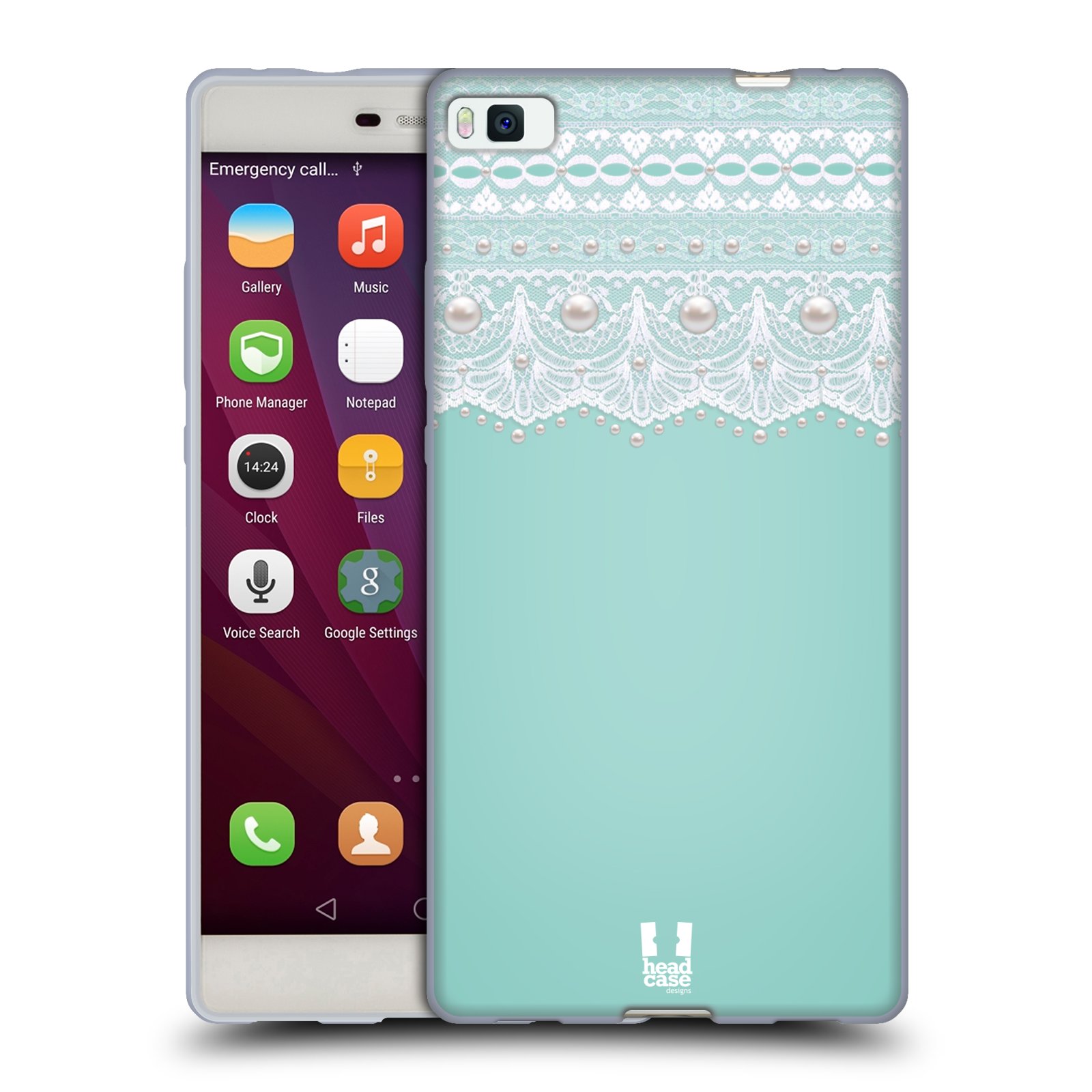 HEAD CASE DESIGNS BAND UND PERLEN SOFT GEL HÜLLE FÜR HUAWEI HANDYS - Bild 8 von 9