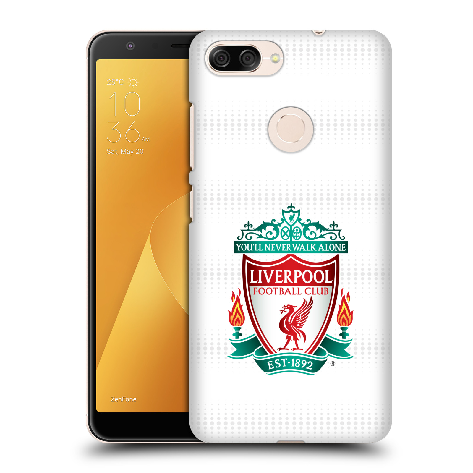 Zadní obal pro mobil Asus Zenfone Max Plus (M1) - HEAD CASE - Liverpool - Velké logo hosté