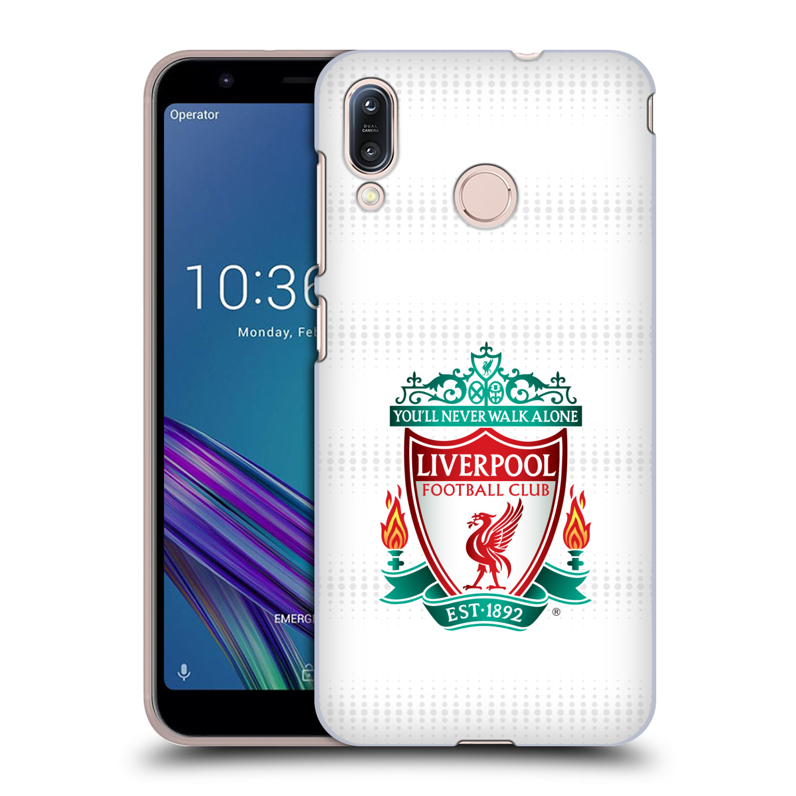 Zadní obal pro mobil Asus Zenfone Max (M1) ZB555KL - HEAD CASE - Liverpool - Velké logo hosté