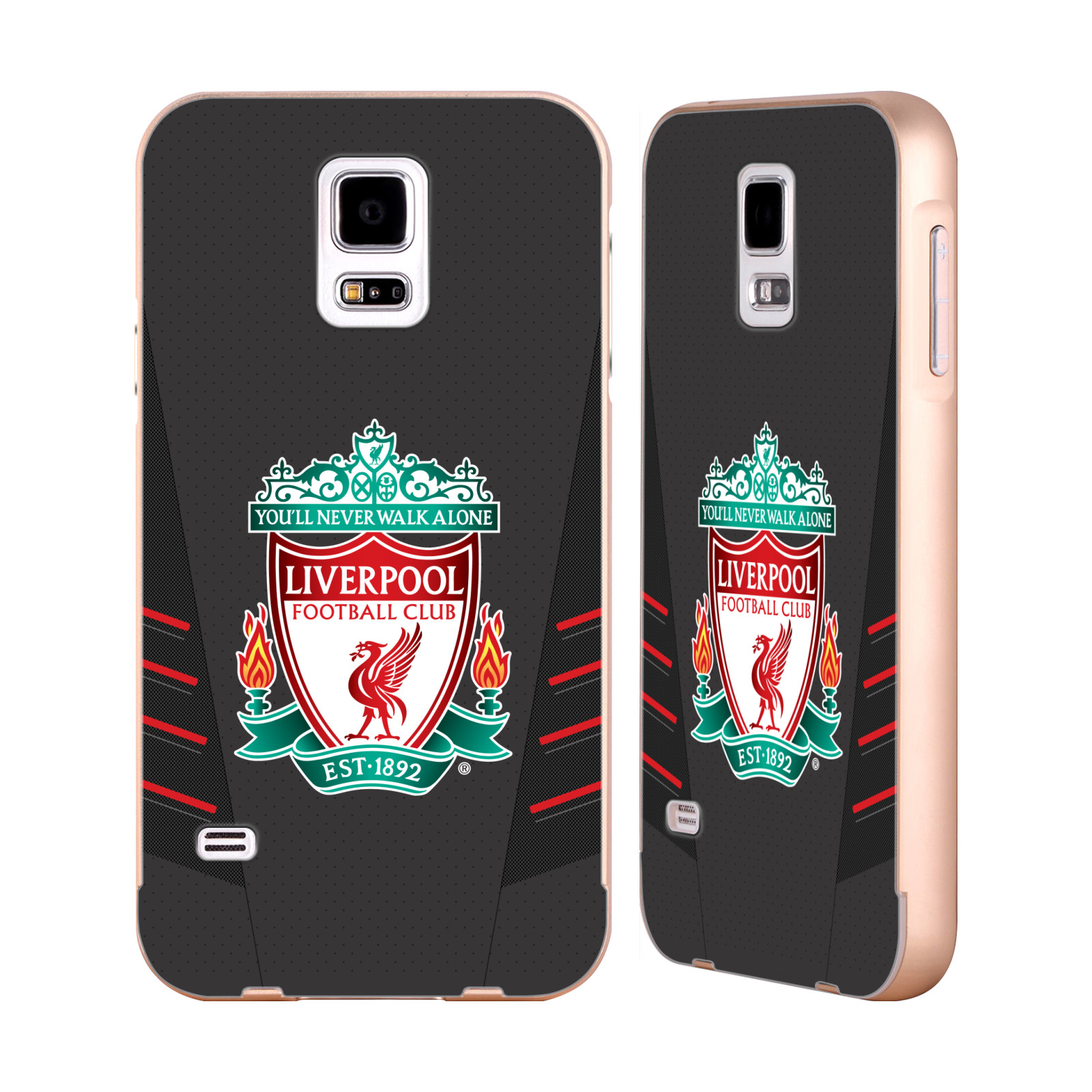 OFFICIAL LIVERPOOL FOOTBALL CLUB KIT 2016/17 GOLD SLIDER CASE FOR