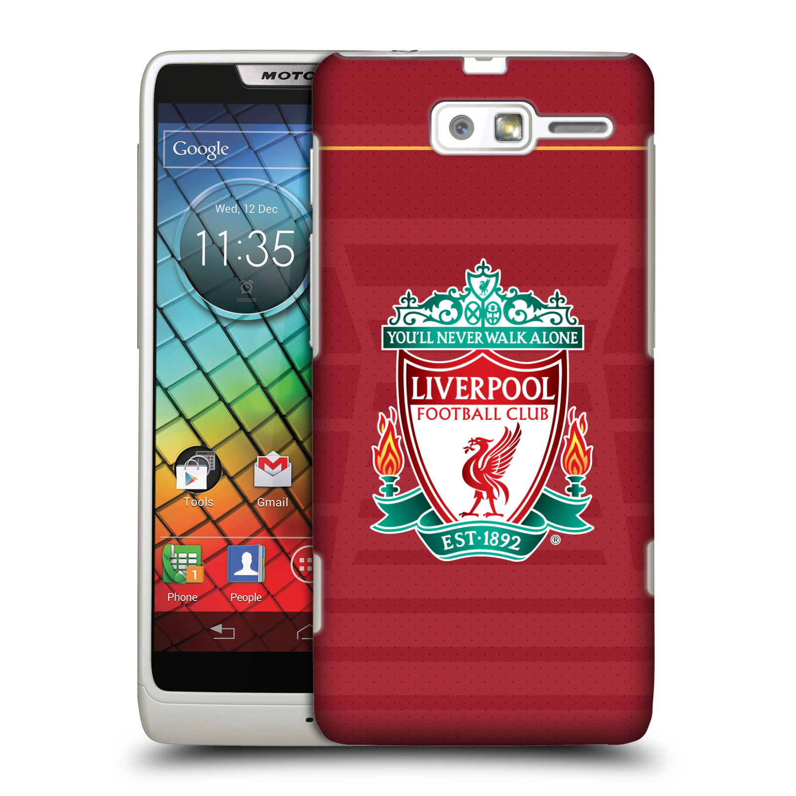 OFFICIAL LIVERPOOL FOOTBALL CLUB KIT 2016/17 BACK CASE FOR MOTOROLA