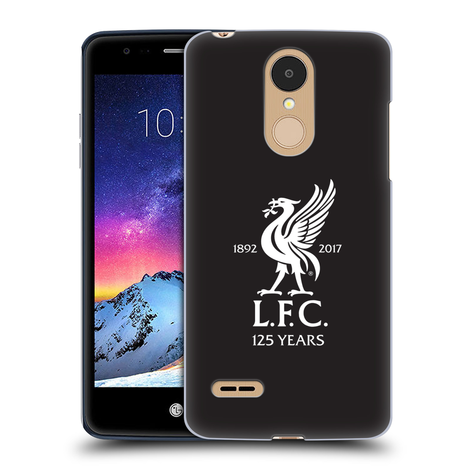 HEAD CASE plastový obal na mobil LG K9 / K8 2018 Fotbalový klub Liverpool fotbalový dres hosté brankář černá