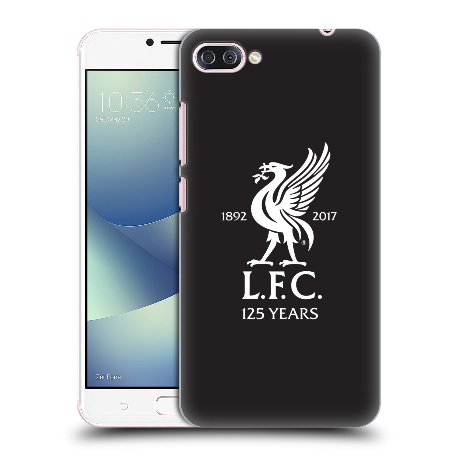 HEAD CASE plastový obal na mobil Asus Zenfone 4 MAX ZC554KL Fotbalový klub Liverpool fotbalový dres hosté brankář černá