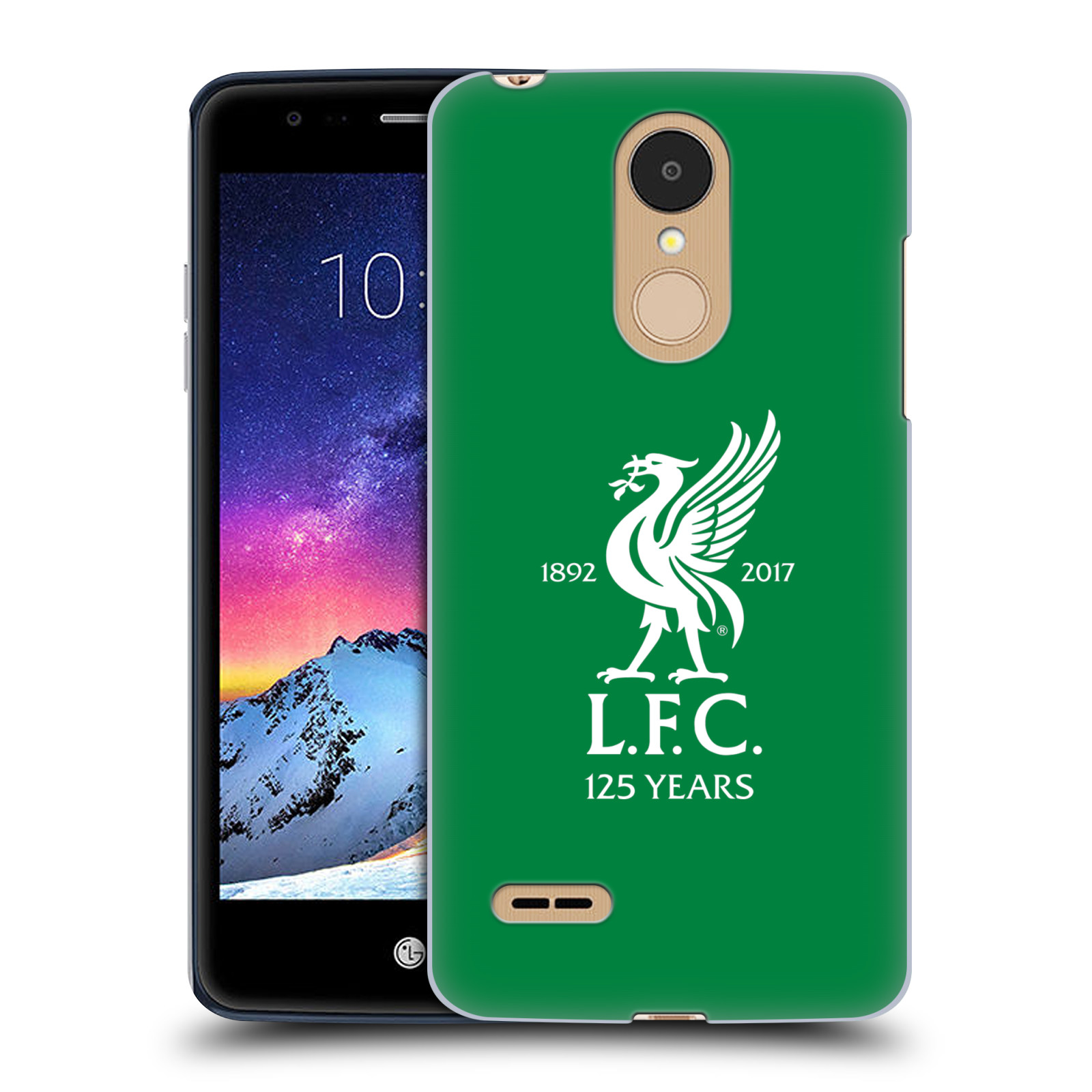 HEAD CASE plastový obal na mobil LG K9 / K8 2018 Fotbalový klub Liverpool fotbalový dres domácí brankář zelená