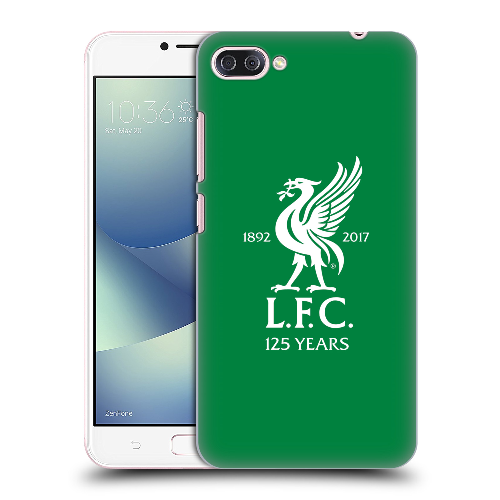 HEAD CASE plastový obal na mobil Asus Zenfone 4 MAX ZC554KL Fotbalový klub Liverpool fotbalový dres domácí brankář zelená