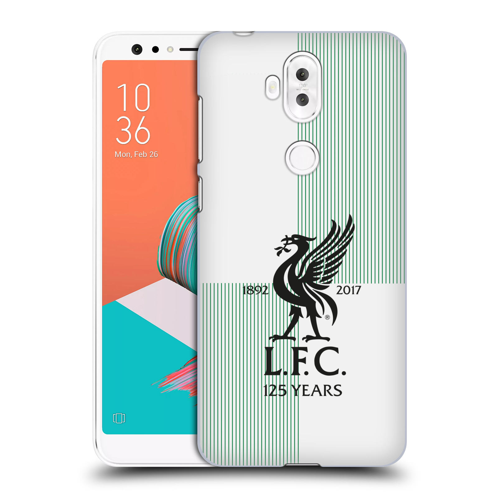 HEAD CASE plastový obal na mobil Asus Zenfone 5 LITE ZC600KL Fotbalový klub Liverpool fotbalový dres hosté znak světlá