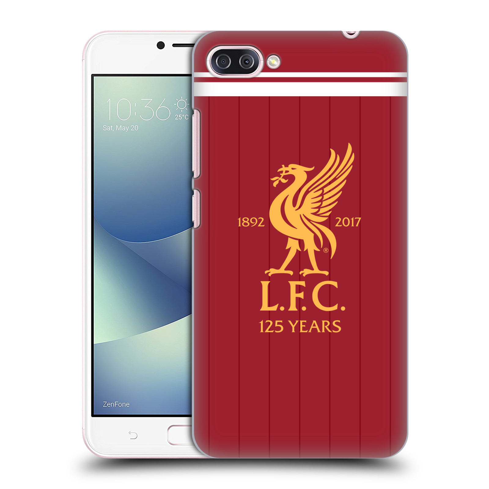 HEAD CASE plastový obal na mobil Asus Zenfone 4 MAX ZC554KL Fotbalový klub Liverpool fotbalový dres pták domácí rudá