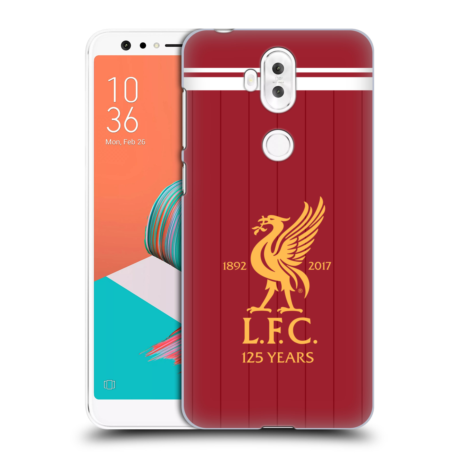 HEAD CASE plastový obal na mobil Asus Zenfone 5 LITE ZC600KL Fotbalový klub Liverpool fotbalový dres pták domácí rudá