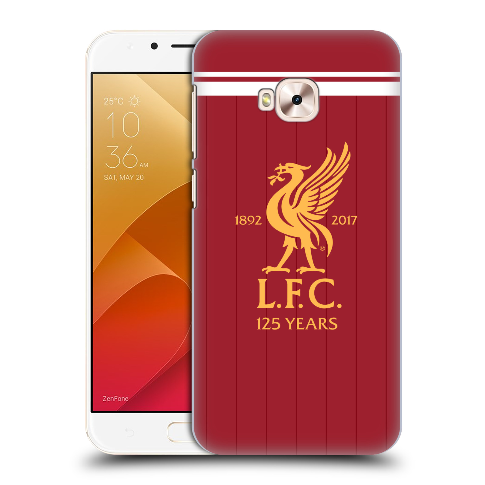 HEAD CASE plastový obal na mobil Asus Zenfone 4 Selfie Pro ZD552KL Fotbalový klub Liverpool fotbalový dres pták domácí rudá