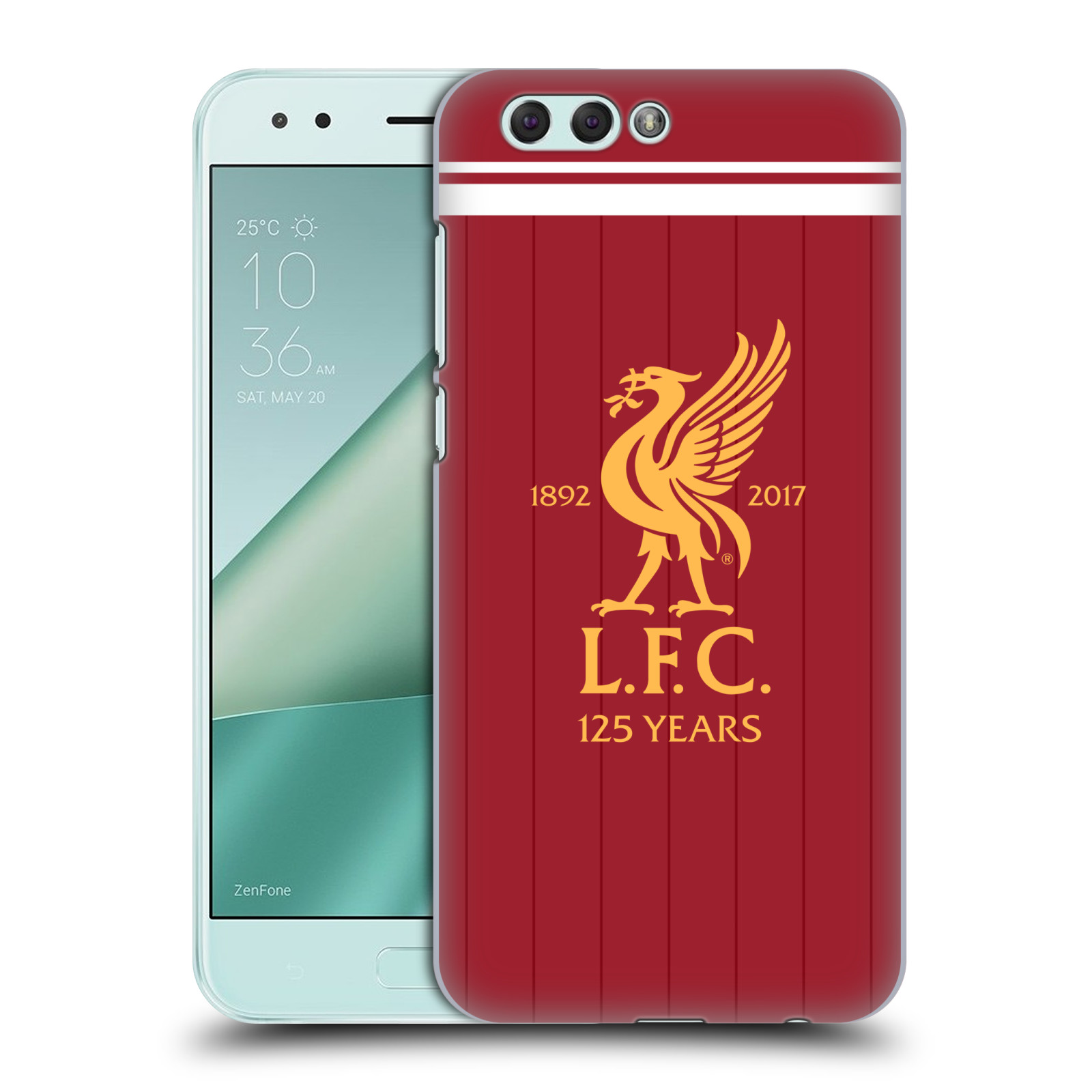 HEAD CASE plastový obal na mobil Asus Zenfone 4 ZE554KL Fotbalový klub Liverpool fotbalový dres pták domácí rudá