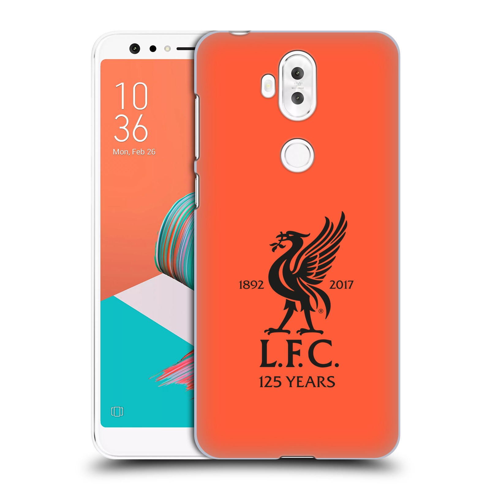 HEAD CASE plastový obal na mobil Asus Zenfone 5 LITE ZC600KL Fotbalový klub Liverpool fotbalový dres oranžová
