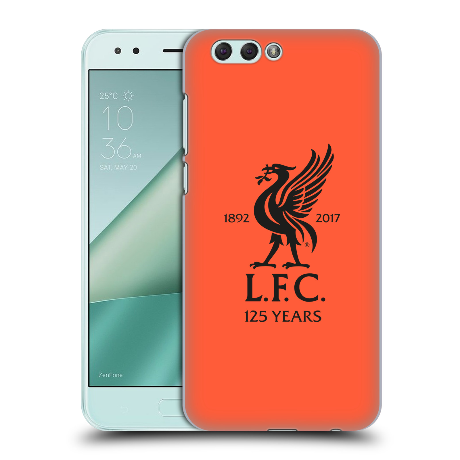 HEAD CASE plastový obal na mobil Asus Zenfone 4 ZE554KL Fotbalový klub Liverpool fotbalový dres oranžová