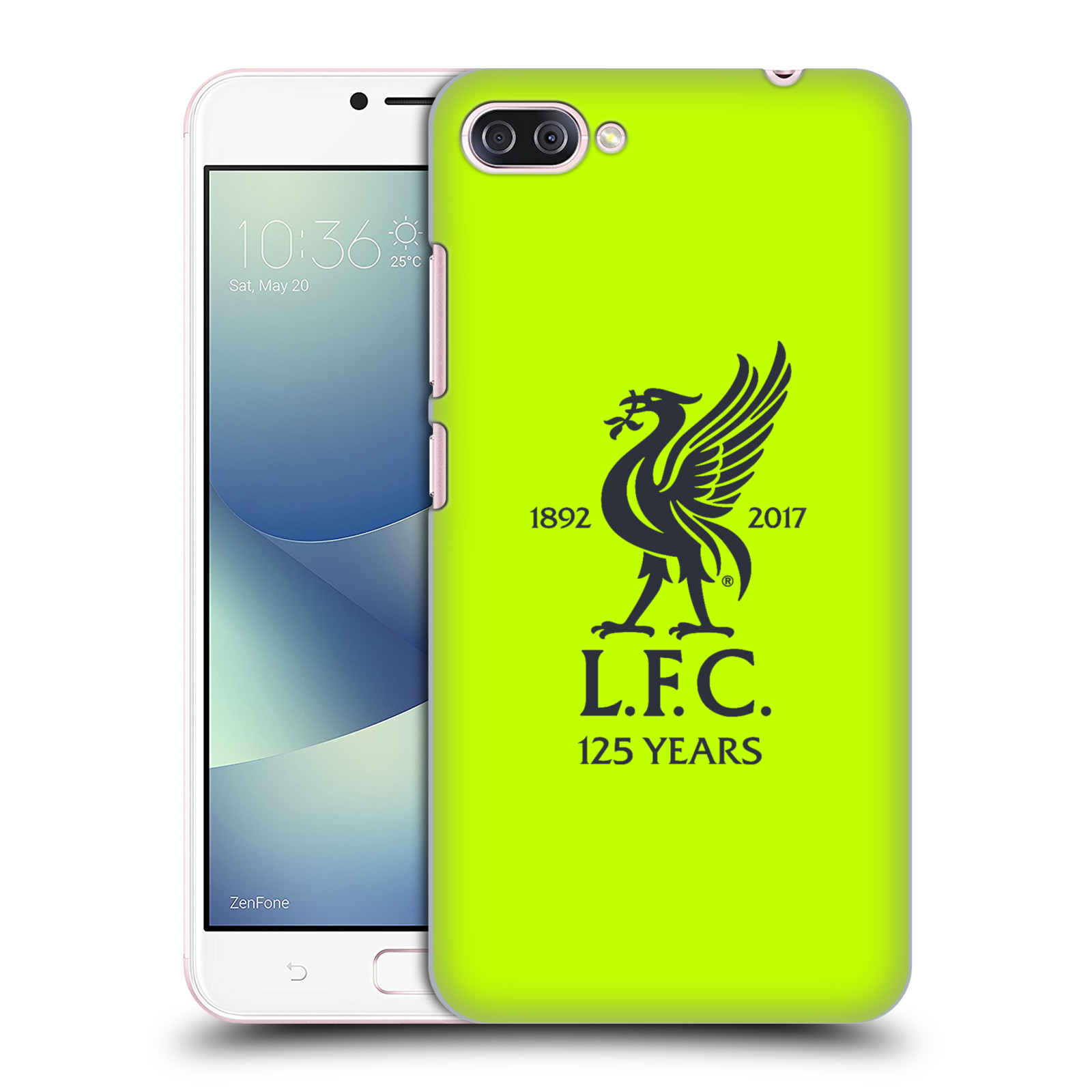 HEAD CASE plastový obal na mobil Asus Zenfone 4 MAX ZC554KL Fotbalový klub Liverpool fotbalový dres signální žlutá