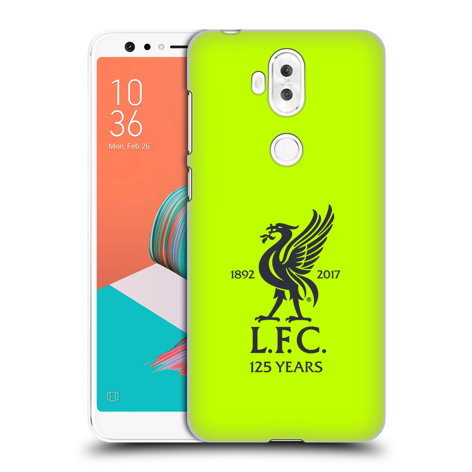 HEAD CASE plastový obal na mobil Asus Zenfone 5 LITE ZC600KL Fotbalový klub Liverpool fotbalový dres signální žlutá