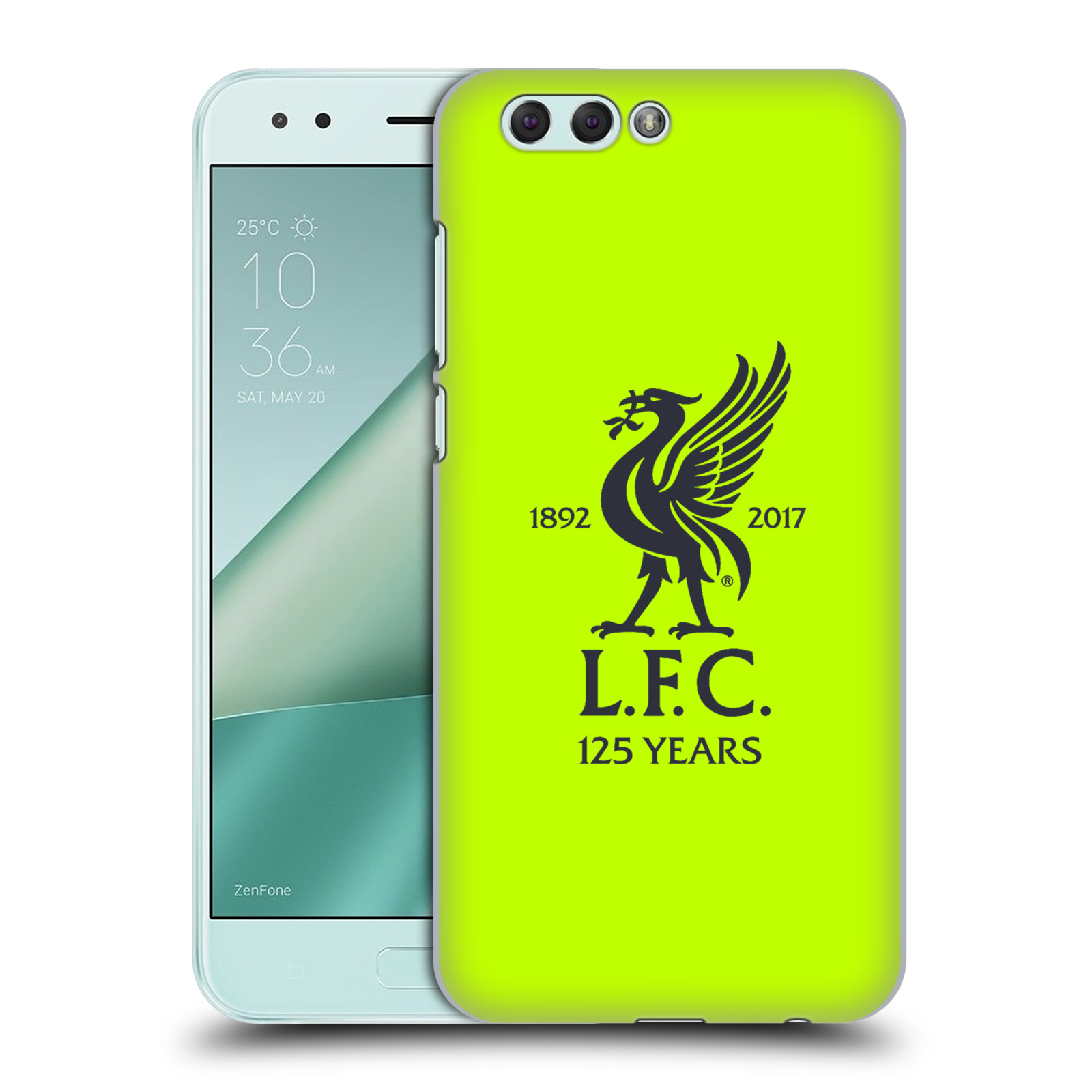 HEAD CASE plastový obal na mobil Asus Zenfone 4 ZE554KL Fotbalový klub Liverpool fotbalový dres signální žlutá