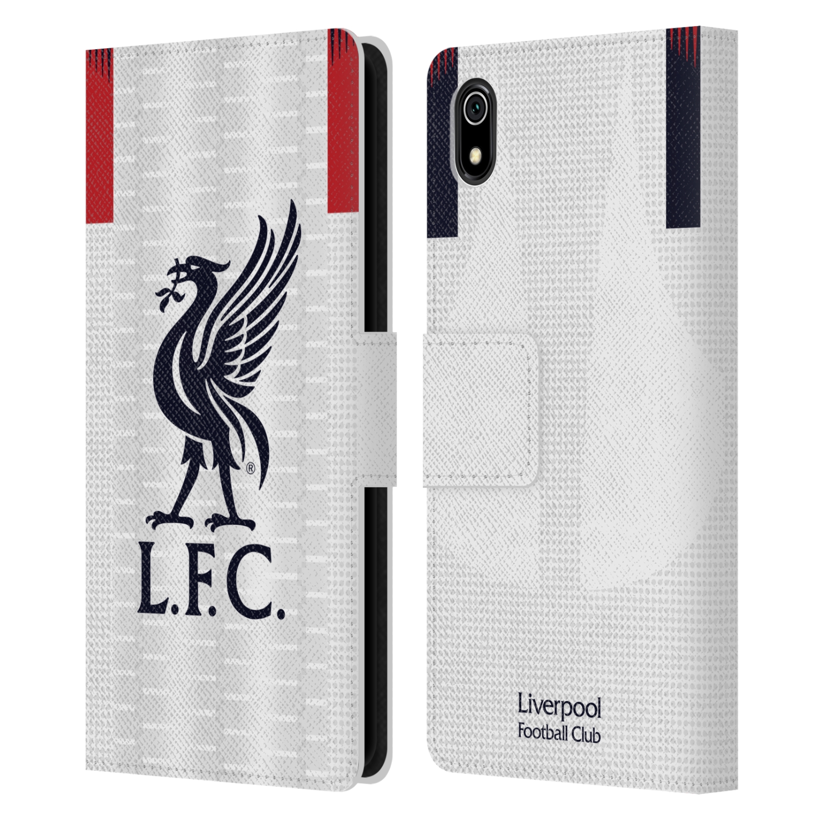 Pouzdro na mobil Xiaomi Redmi 7A - Head Case - fotbalový klub liverpool bílý dres